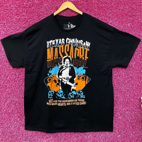 The Texas Chainsaw Massacre Who Will Survive Horror T-Shirt 2X - Picture 1 of 4